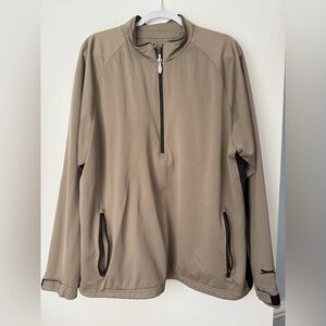 Slazenger Men's Beige Windbreaker Jacket